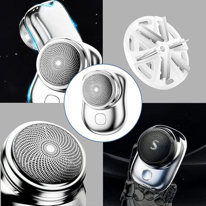 Mini Portable Electric Shaver for Men – USB Rechargeable Waterproof Razor