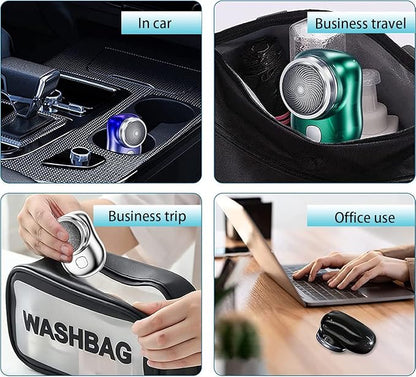 Mini Portable Electric Shaver for Men – USB Rechargeable Waterproof Razor