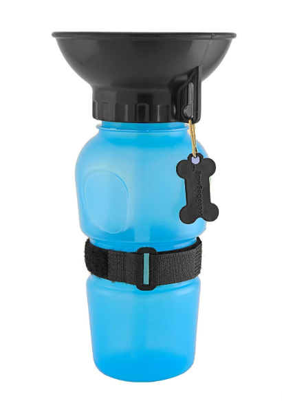 Portable Pet Water Bottle with Drinking Bowl | Leakproof Travel Water Dispenser for Dogs & Cats