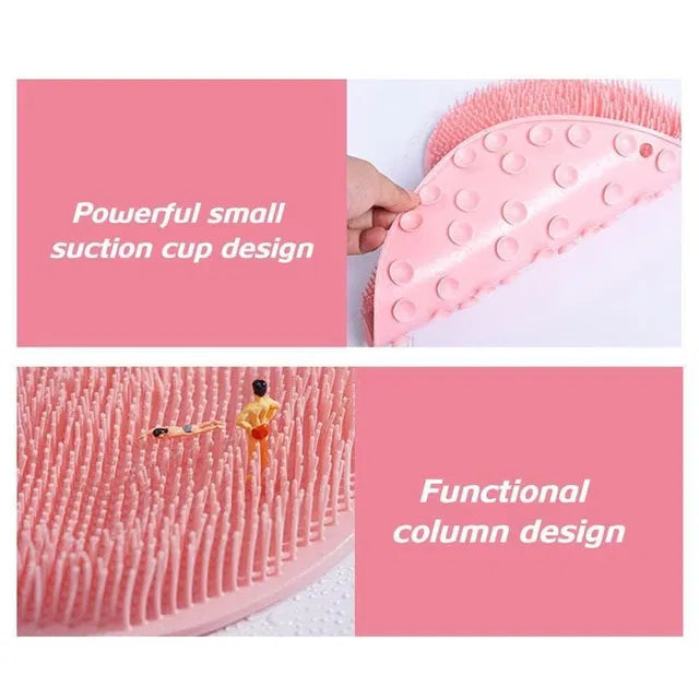 Silicone Multiuse Bath & Foot Scrubber Massage Mat