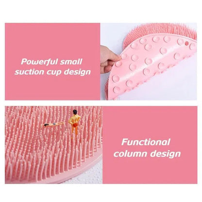 Silicone Multiuse Bath & Foot Scrubber Massage Mat